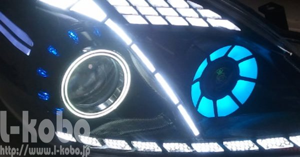 プリウスに3D加工