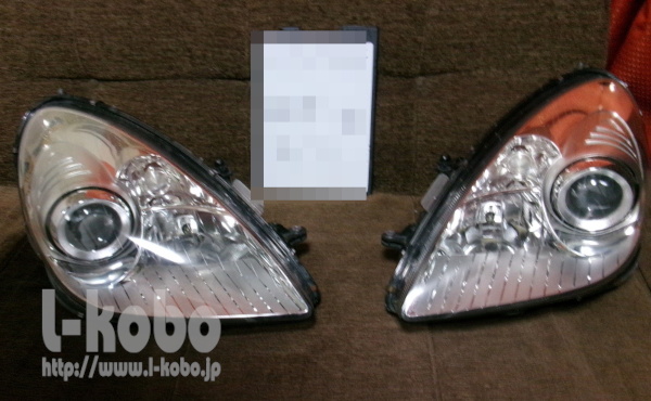 �����Z�f�X�x���cSLK R171�w�b�h���C�g�C��5-1