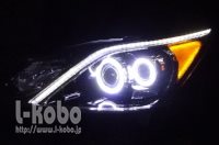 210系クラウンヘッドライト加工18-0